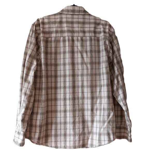 Retreat Men's Plaid Long Sleeved Button-Down Shirt - Picture 4 of 7